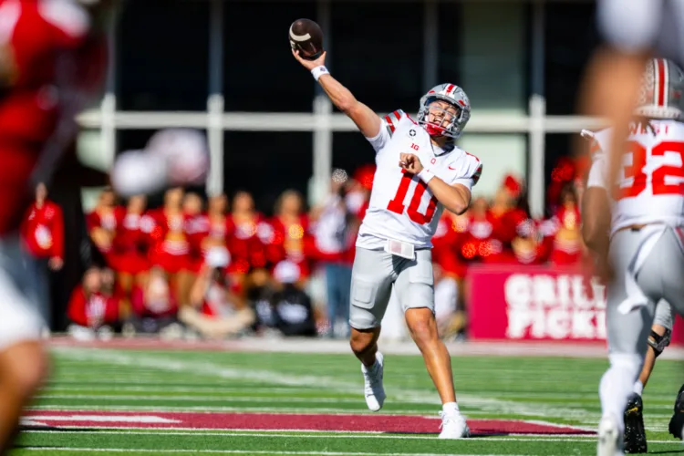 Ohio State QB Julian Sayin Out Indefinitely After Injuring Throwing Arm